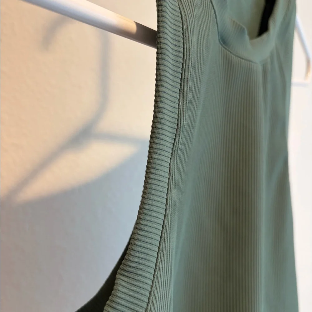 Peloton Ribbed Tank Top - Forest Green - Picture 5 of 5